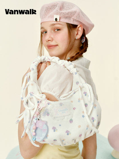 Vanwalk Gulugulu Ballerina Bow Crescent Bag