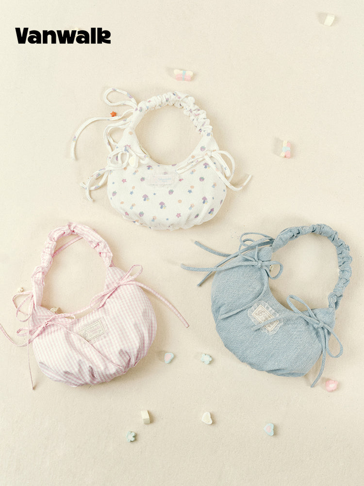 Vanwalk Gulugulu Ballerina Bow Crescent Bag