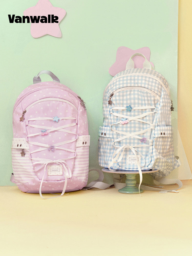 Vanwalk Gulugulu Bow Tie Cute Backpack