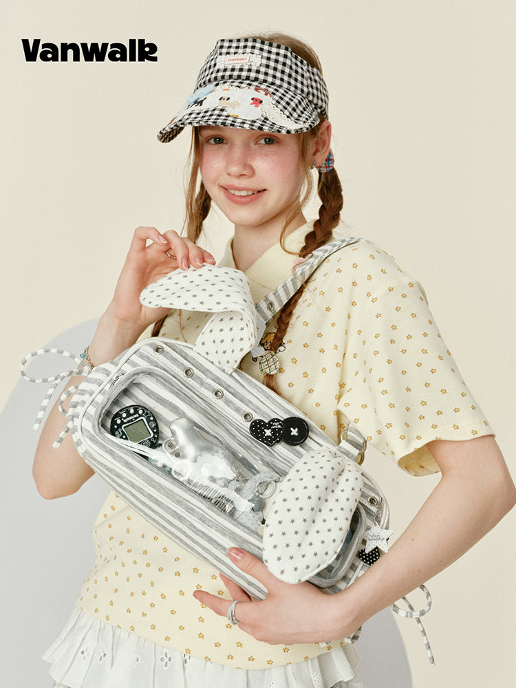 Vanwalk Gulugulu Bunny Ears Ita Shoulder Bag