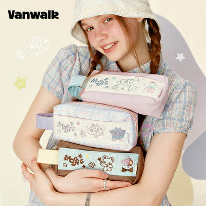 Vanwalk Gulugulu Cartoon Magic Pencil Case