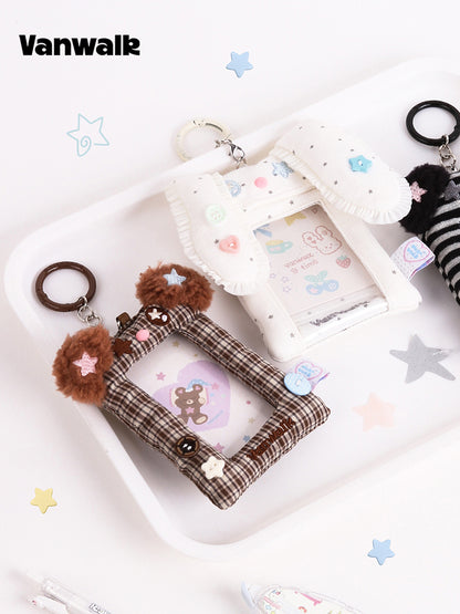 Vanwalk Gulugulu Cute Plush Doll Card Holder