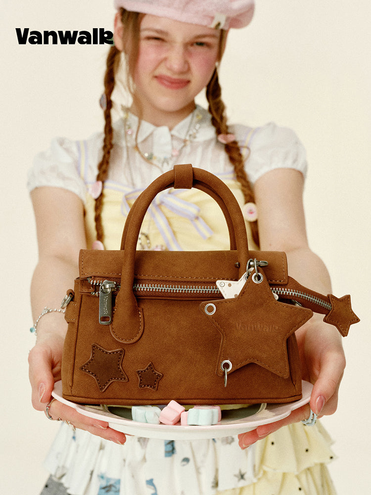 Vanwalk Gulugulu Mini Star Square Crossbody Bag