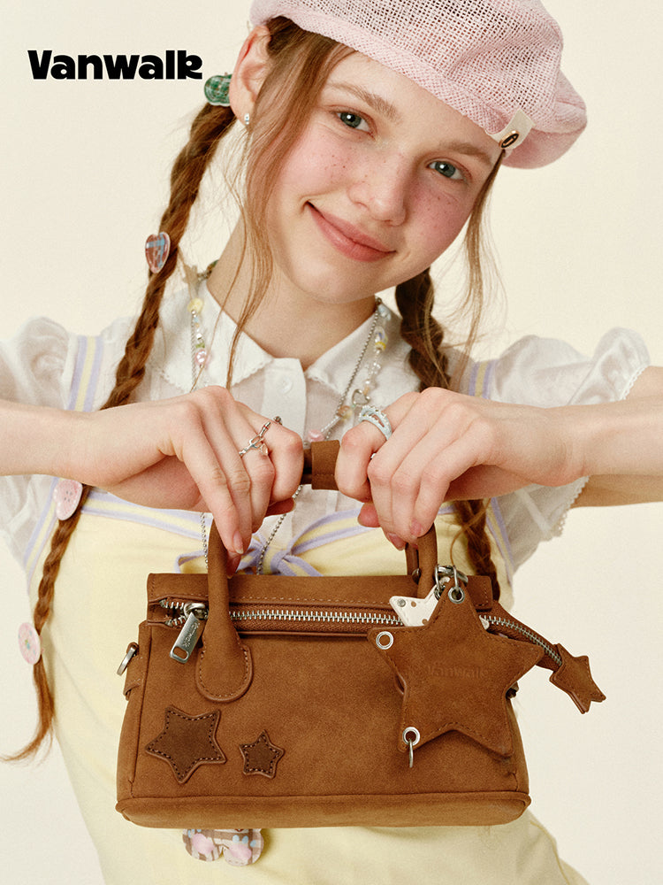 Vanwalk Gulugulu Mini Star Square Crossbody Bag