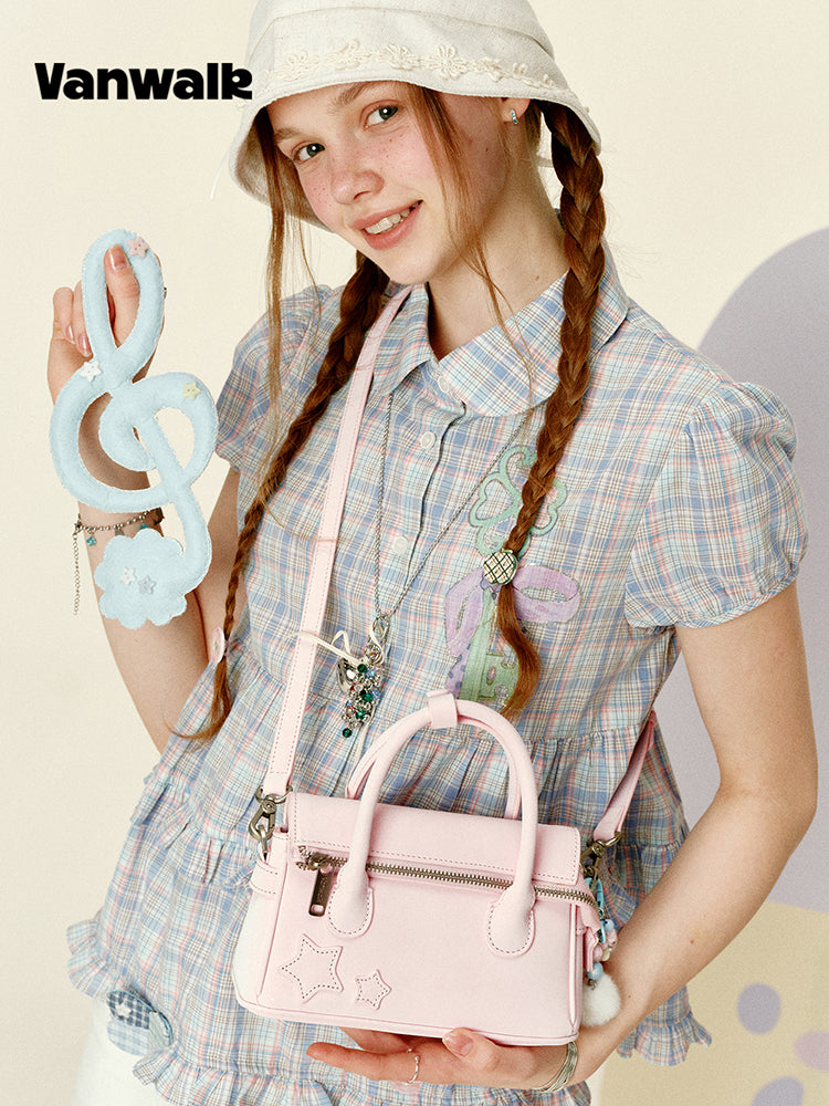 Vanwalk Gulugulu Mini Star Square Crossbody Bag