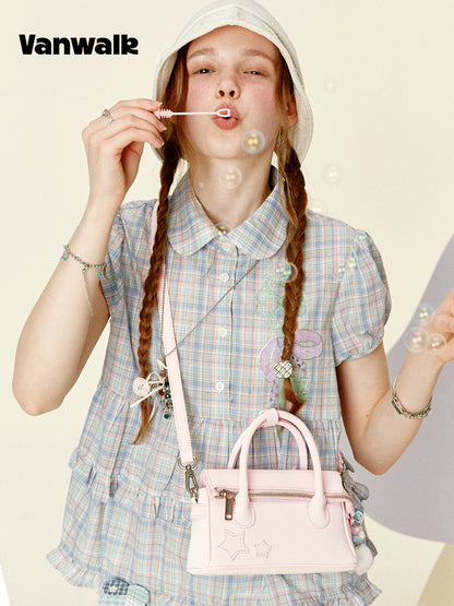 Vanwalk Gulugulu Mini Star Square Crossbody Bag