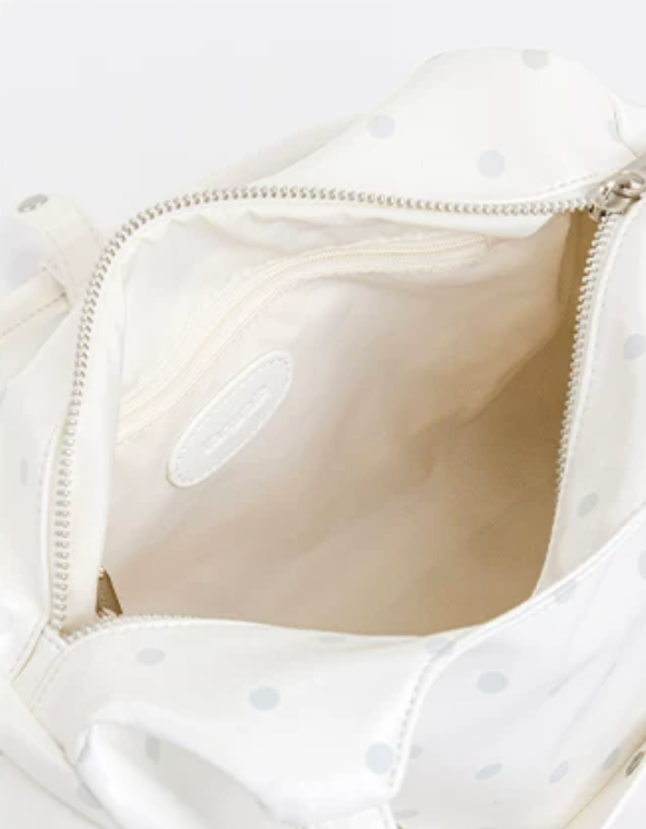 Vanwalk Gulugulu Polka Dots Moto Shoulder Bag