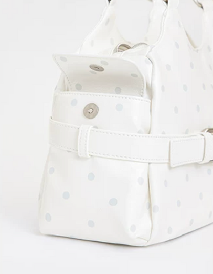 Vanwalk Gulugulu Polka Dots Moto Shoulder Bag