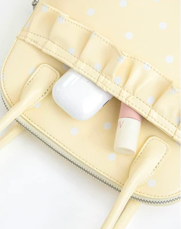 Vanwalk Gulugulu Ruffle Shell Shoulder Bag