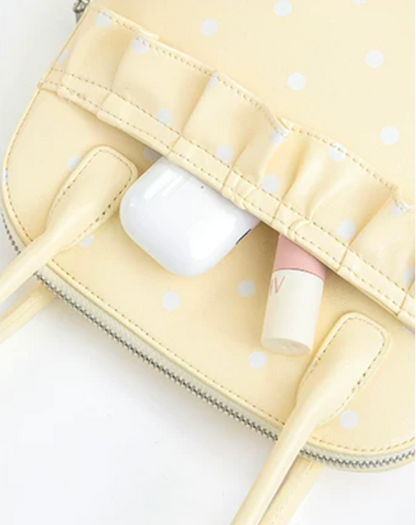 Vanwalk Gulugulu Ruffle Shell Shoulder Bag