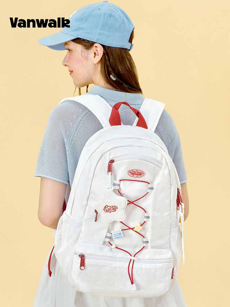 Vanwalk Gulugulu Star Tie-Strap Large Backpack