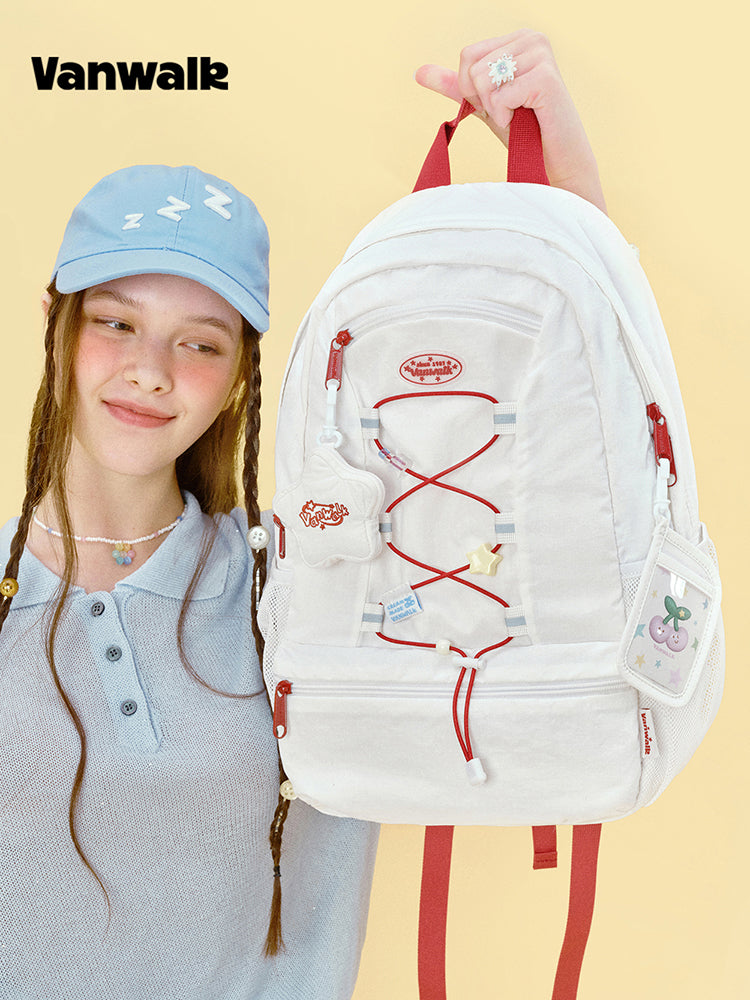Vanwalk Gulugulu Star Tie-Strap Large Backpack