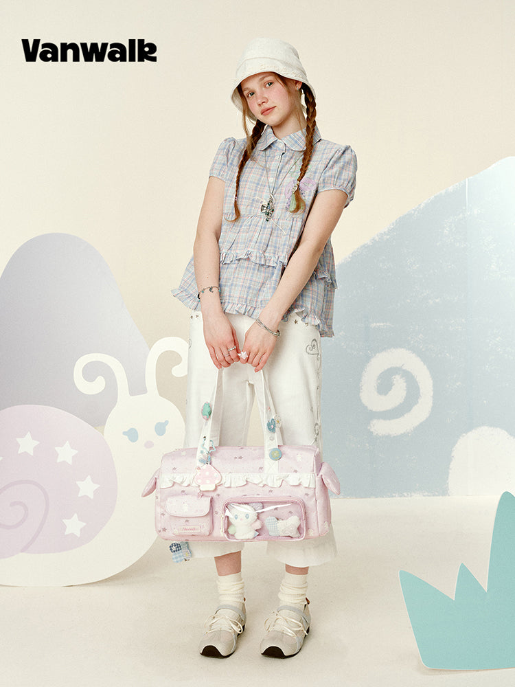 Vanwalk Gulugulu Strawberry Yogurt Ita Shoulder Bag