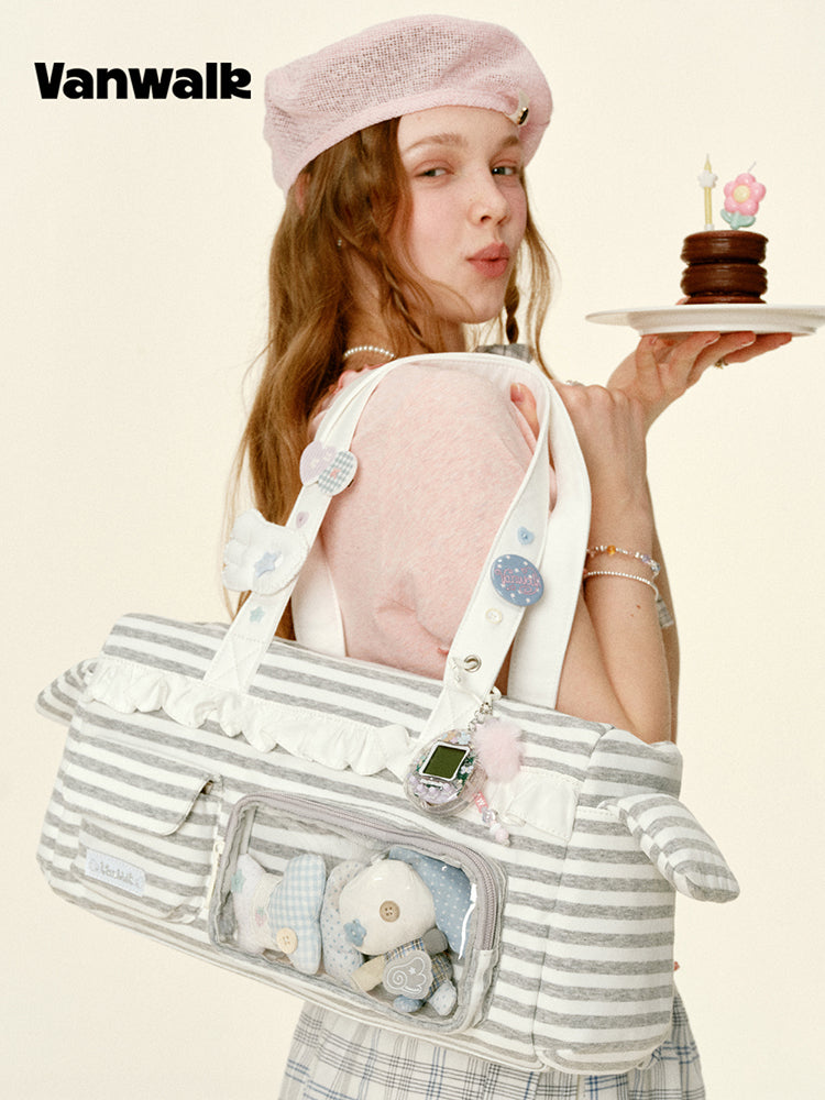 Vanwalk Gulugulu Strawberry Yogurt Ita Shoulder Bag