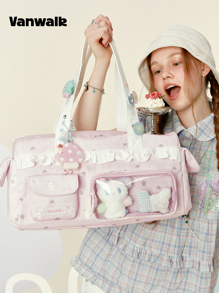 Vanwalk Gulugulu Strawberry Yogurt Ita Shoulder Bag