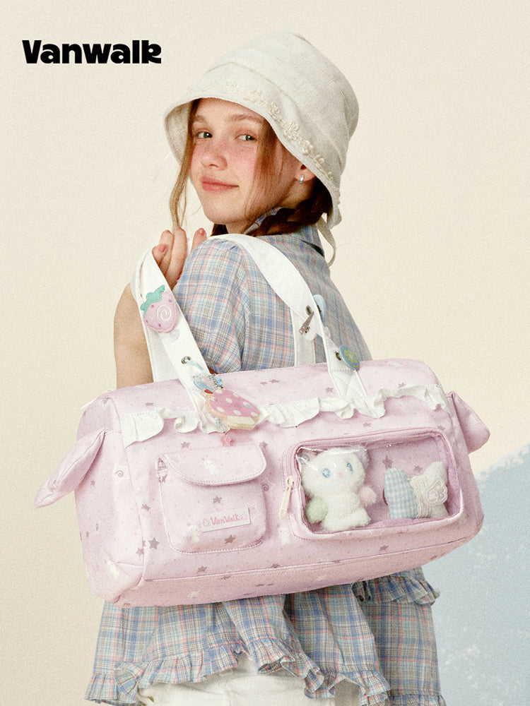 Vanwalk Gulugulu Strawberry Yogurt Ita Shoulder Bag