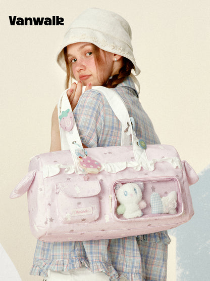 Vanwalk Gulugulu Strawberry Yogurt Ita Shoulder Bag