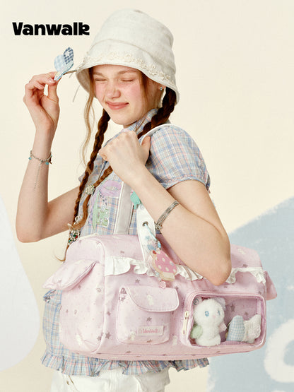Vanwalk Gulugulu Strawberry Yogurt Ita Shoulder Bag