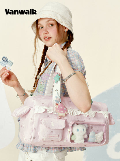 Vanwalk Gulugulu Strawberry Yogurt Ita Shoulder Bag