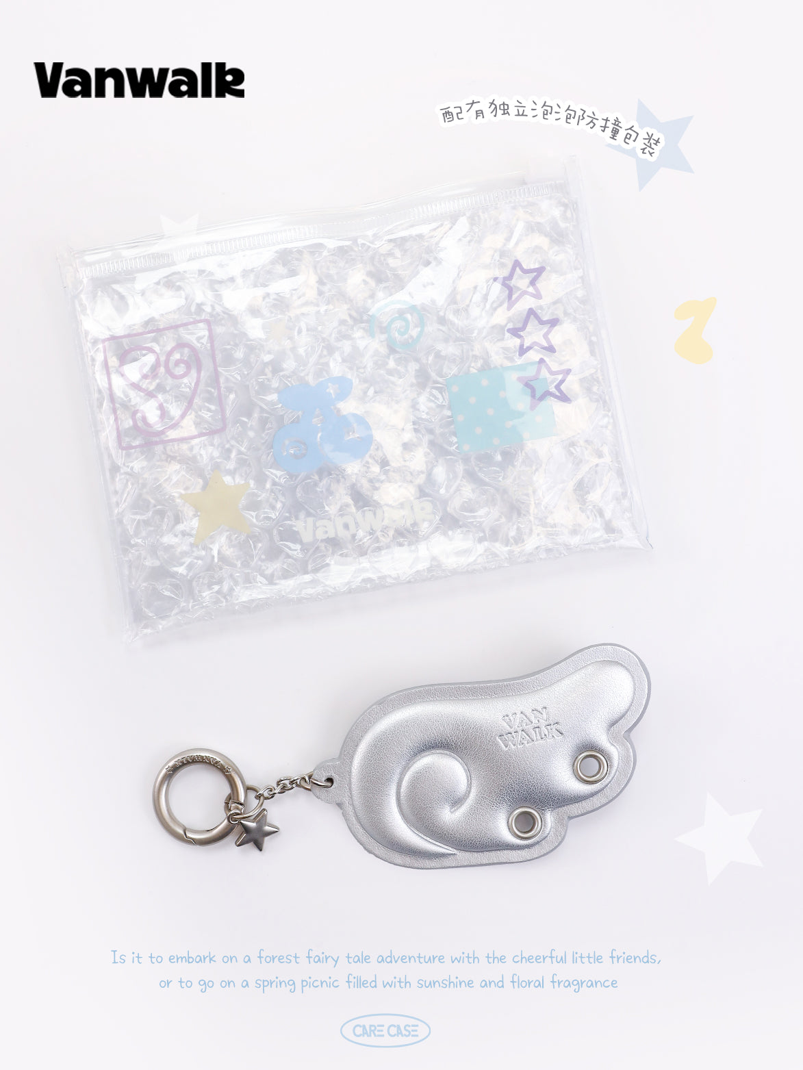 Vanwalk Gulugulu Wing Bag Charm