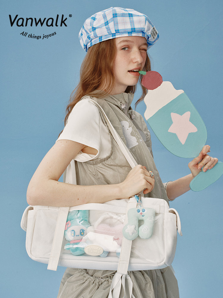 Vanwalk Happy Band Series Big Ita Shoulder Bag | Bag | Three