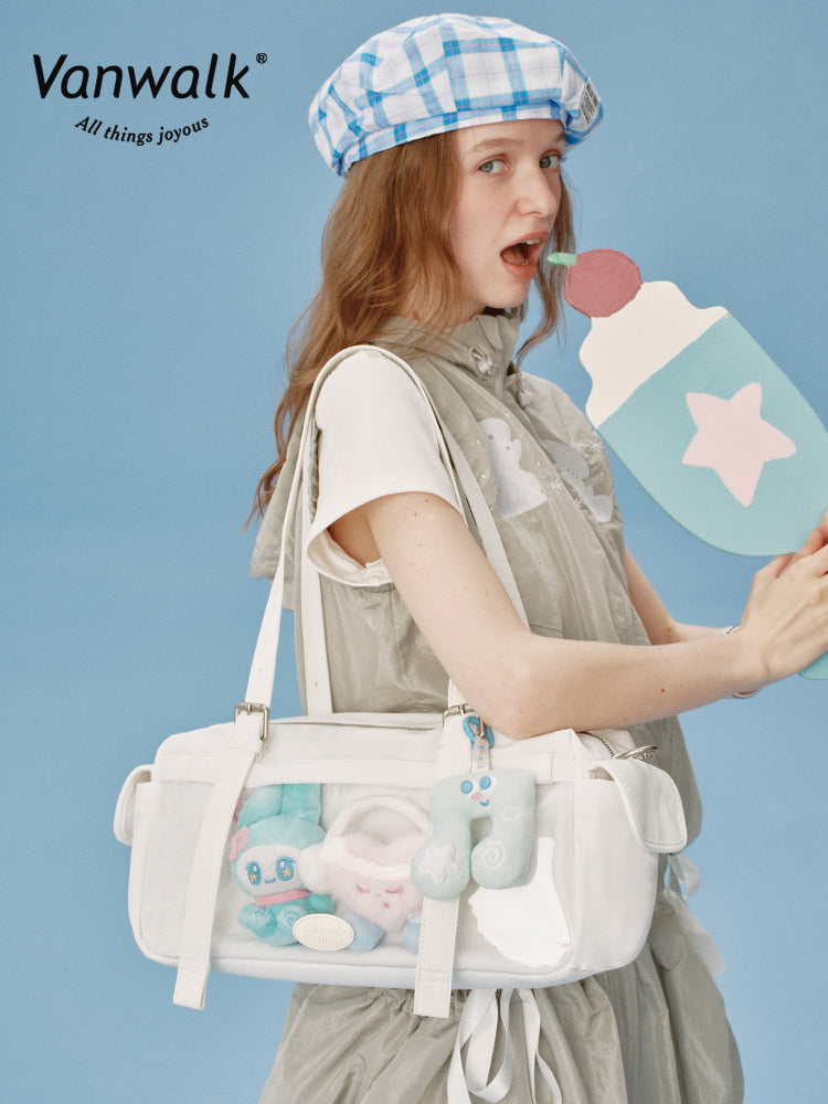 Vanwalk Happy Band Series Big Ita Shoulder Bag | Bag | Three Fleas