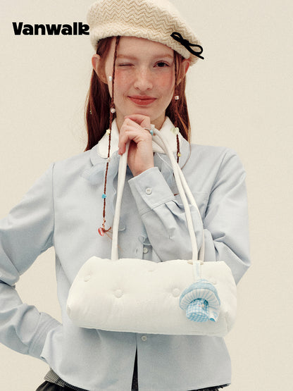 Vanwalk Handbook House Series Cloud Puff Shoulder Bag | Bag | Three Fleas