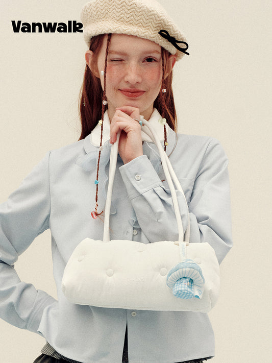 Vanwalk Handbook House Series Cloud Puff Shoulder Bag | Bag | Three Fleas