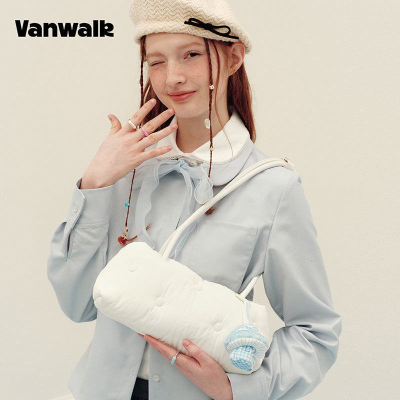 Vanwalk Handbook House Series Cloud Puff Shoulder Bag | Bag | Three Fleas