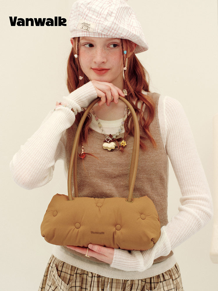 Vanwalk Handbook House Series Cloud Puff Shoulder Bag | Bag | Three Fleas