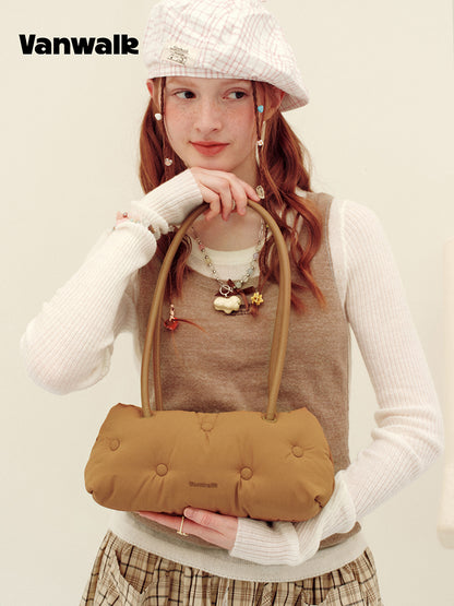Vanwalk Handbook House Series Cloud Puff Shoulder Bag | Bag | Three Fleas
