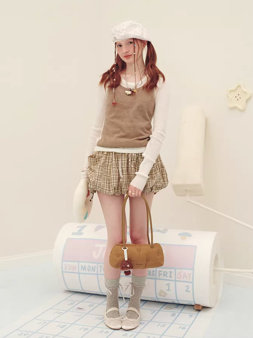 Vanwalk Handbook House Series Cloud Puff Shoulder Bag | Bag | Three Fleas
