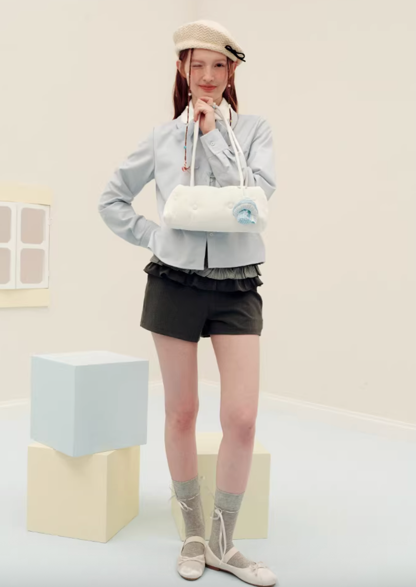Vanwalk Handbook House Series Cloud Puff Shoulder Bag | Bag | Three Fleas