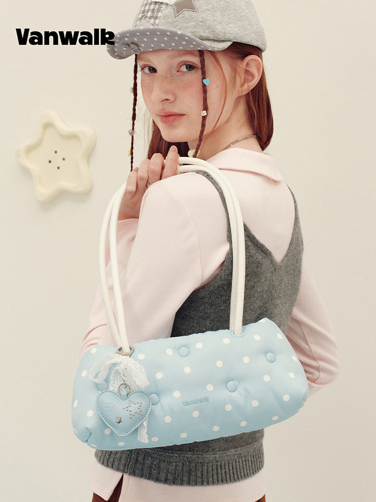 Vanwalk Handbook House Series Cloud Puff Shoulder Bag | Bag | Three Fleas