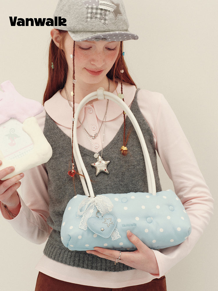 Vanwalk Handbook House Series Cloud Puff Shoulder Bag | Bag | Three Fleas