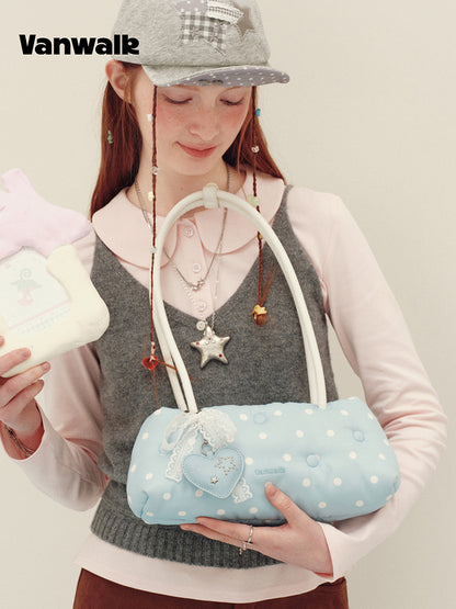 Vanwalk Handbook House Series Cloud Puff Shoulder Bag | Bag | Three Fleas