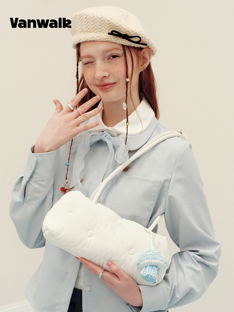 Vanwalk Handbook House Series Cloud Puff Shoulder Bag | Bag | Three Fleas