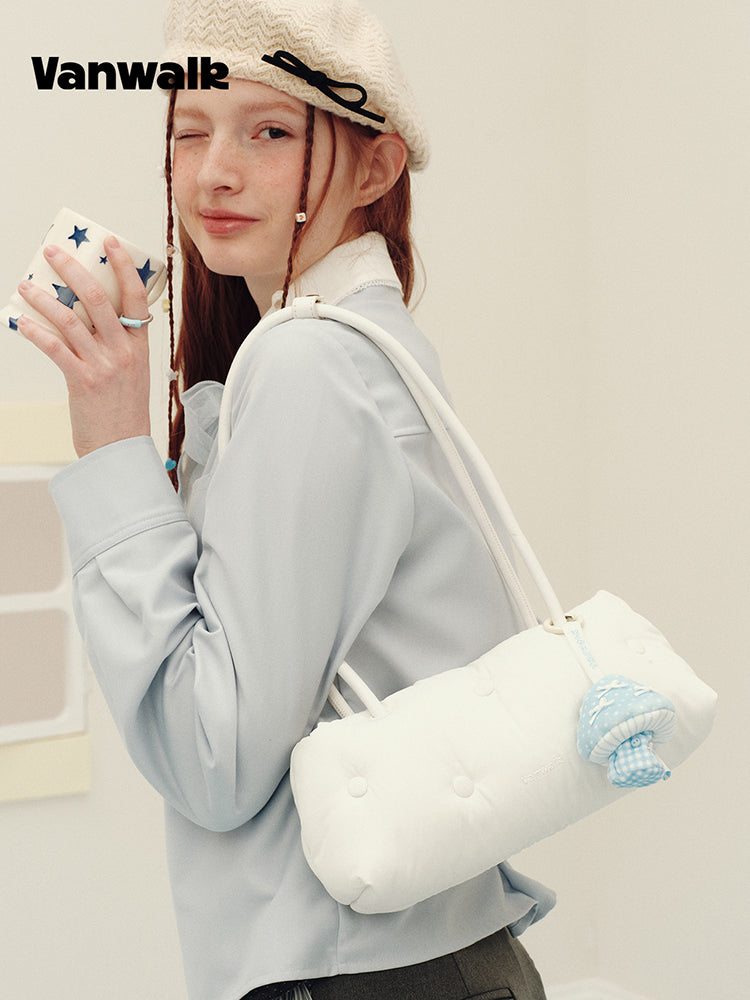 Vanwalk Handbook House Series Cloud Puff Shoulder Bag | Bag | Three Fleas