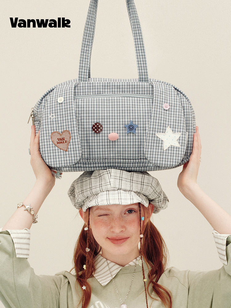 Vanwalk Journal House Cute Animal Ears Tote Bag | Bag | Three Fleas