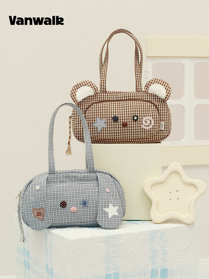 Vanwalk Journal House Cute Animal Ears Tote Bag | Bag | Three Fleas