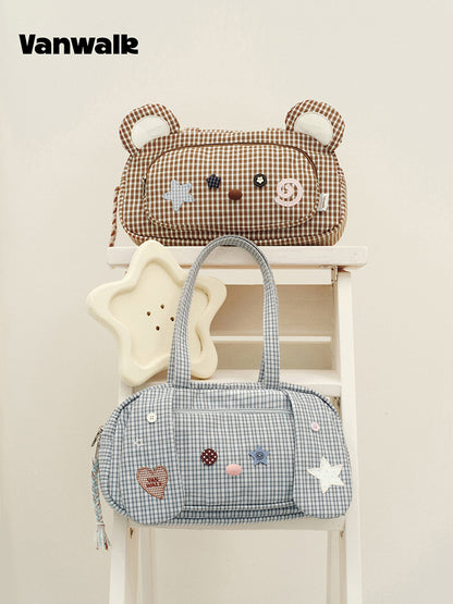 Vanwalk Journal House Cute Animal Ears Tote Bag | Bag | Three Fleas