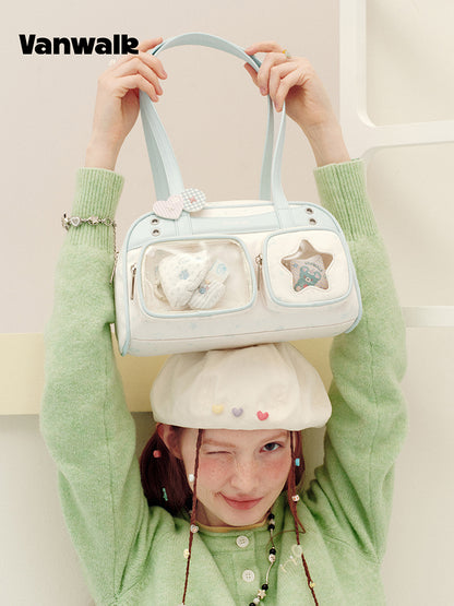 Vanwalk Journal House Cute Ita Shoulder Bag