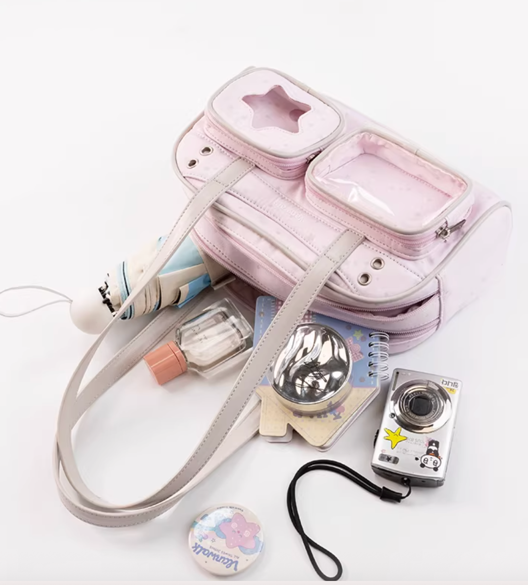 Vanwalk Journal House Cute Ita Shoulder Bag