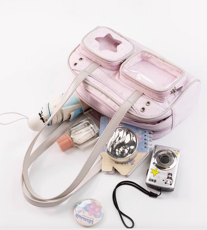 Vanwalk Journal House Cute Ita Shoulder Bag