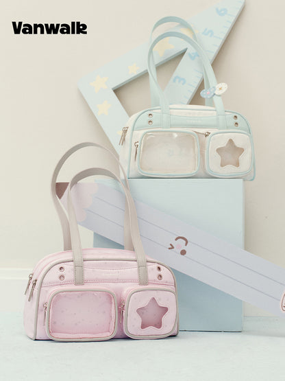 Vanwalk Journal House Cute Ita Shoulder Bag