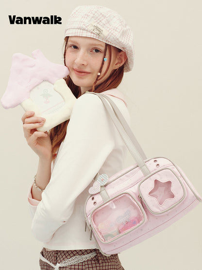 Vanwalk Journal House Cute Ita Shoulder Bag