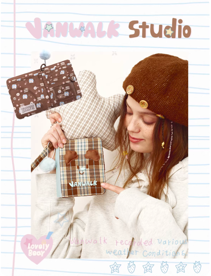Vanwalk Journal House Passport Holder Wallet | Bag | Three Fleas