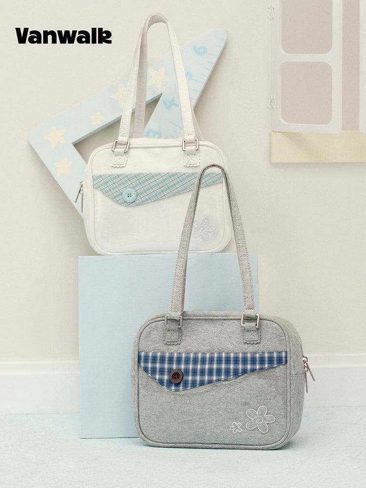 Vanwalk Journal House Plaid Decor Small Ita Bag | Bag | Three Fleas