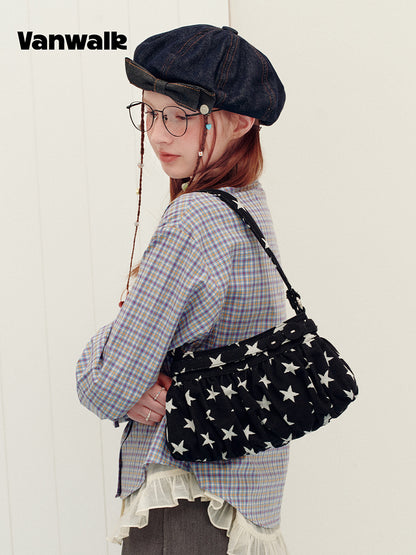 Vanwalk Journal House Stars Cloud Shoulder Bag