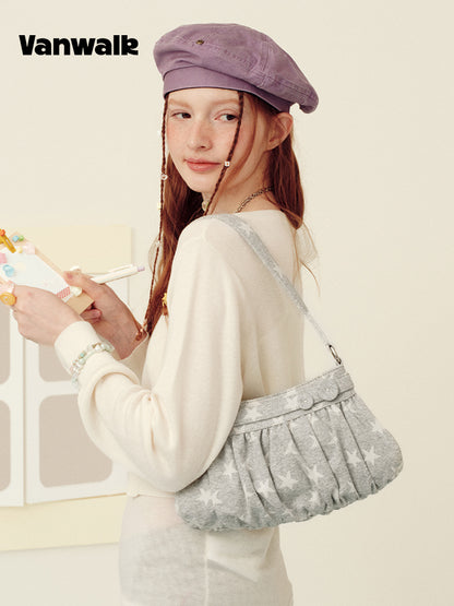 Vanwalk Journal House Stars Cloud Shoulder Bag
